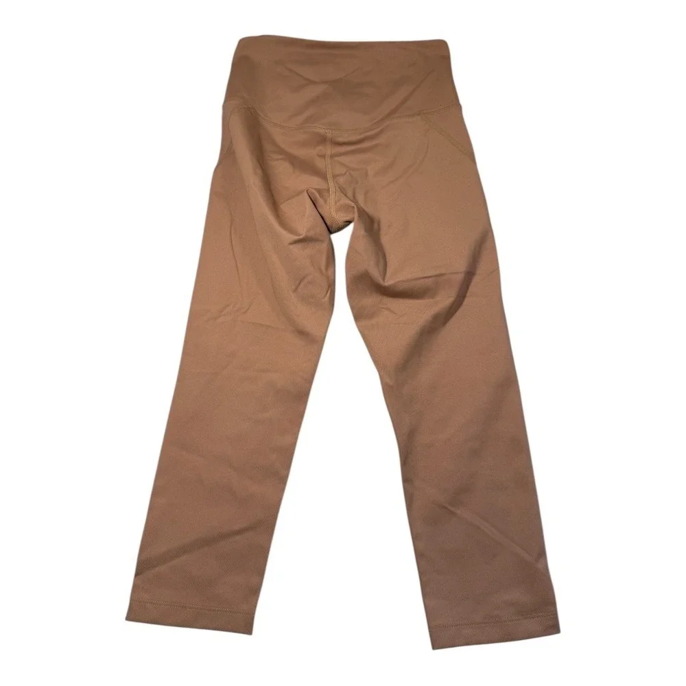 Girlfriend Collective High Rise Leggings Taupe Athleisure Workout Yoga Size XS - Picture 2 of 5